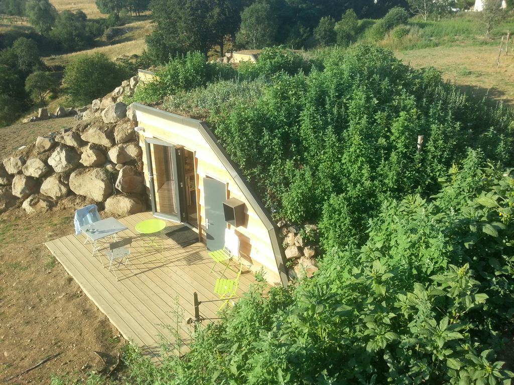 Domaine De L'Ours / Camping Lodge Saint-Urcize Exteriör bild