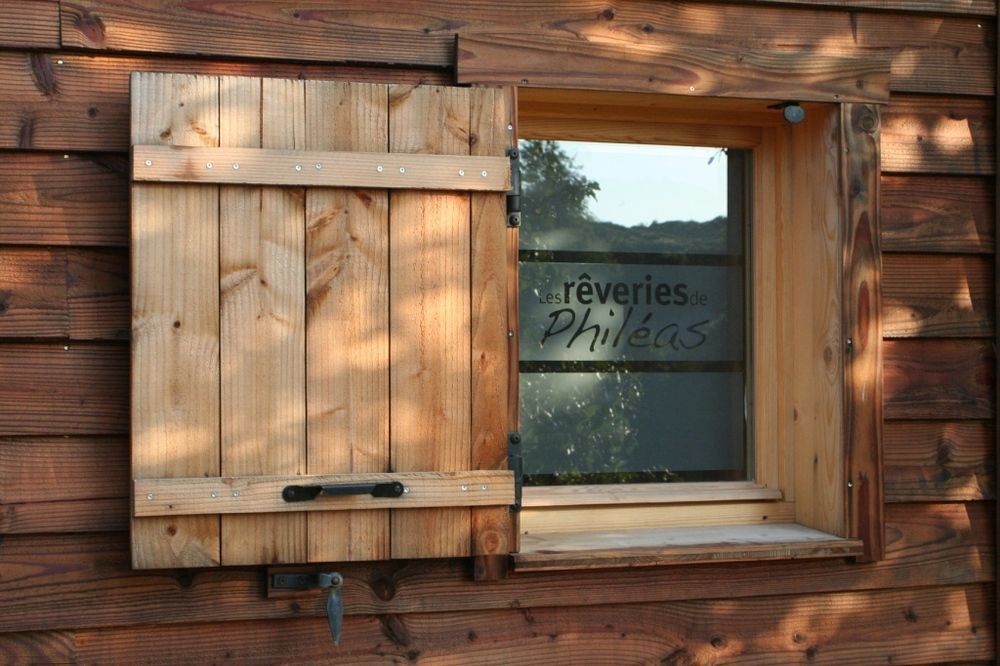 Domaine De L'Ours / Camping Lodge Saint-Urcize Exteriör bild