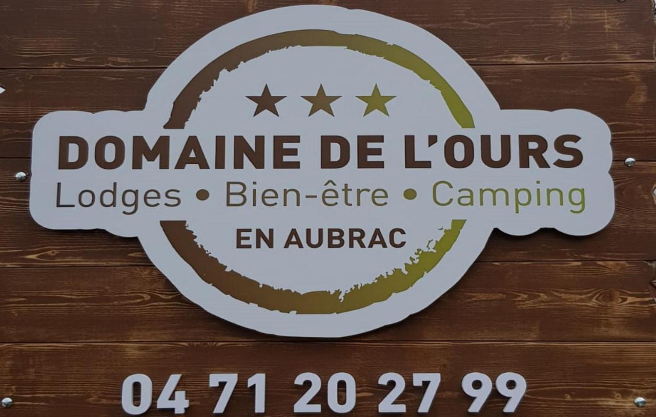 Domaine De L'Ours / Camping Lodge Saint-Urcize Exteriör bild
